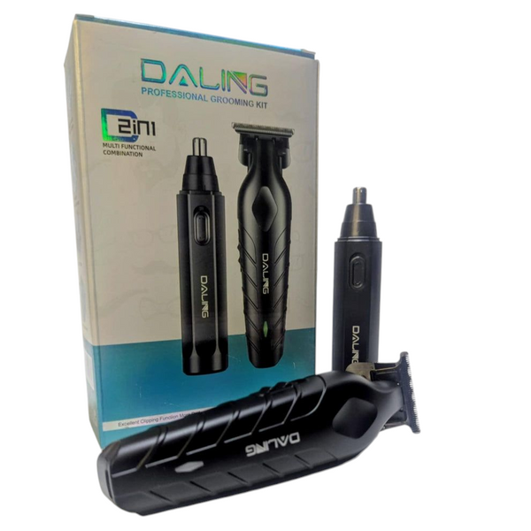 Daling 2-in-1 Professional Trimmer and Nose Hair Kit