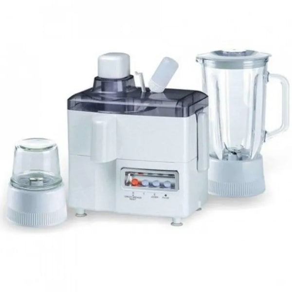 Deuron GL-401 3-in-1 Power Juicer with Blender & Grinder