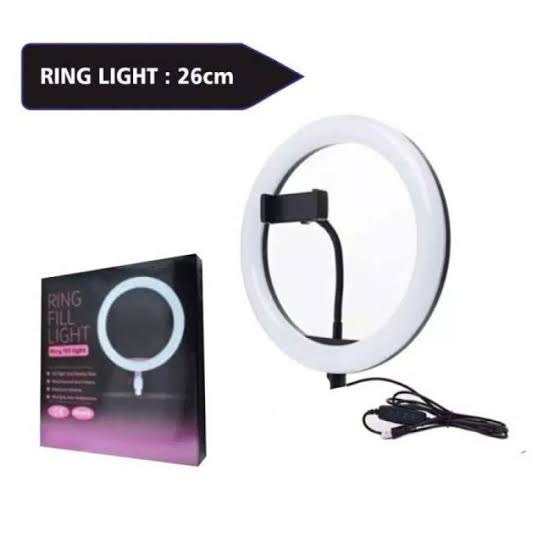 10-Inch LED Ring Light – Perfect Lighting for Content & Beauty