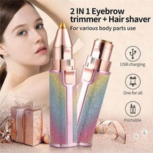 Rechargeable Eyebrow & Body 2-in-1  Hair Trimmer